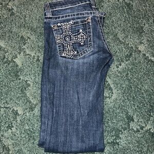 Miss me slim fit bootcut jeans